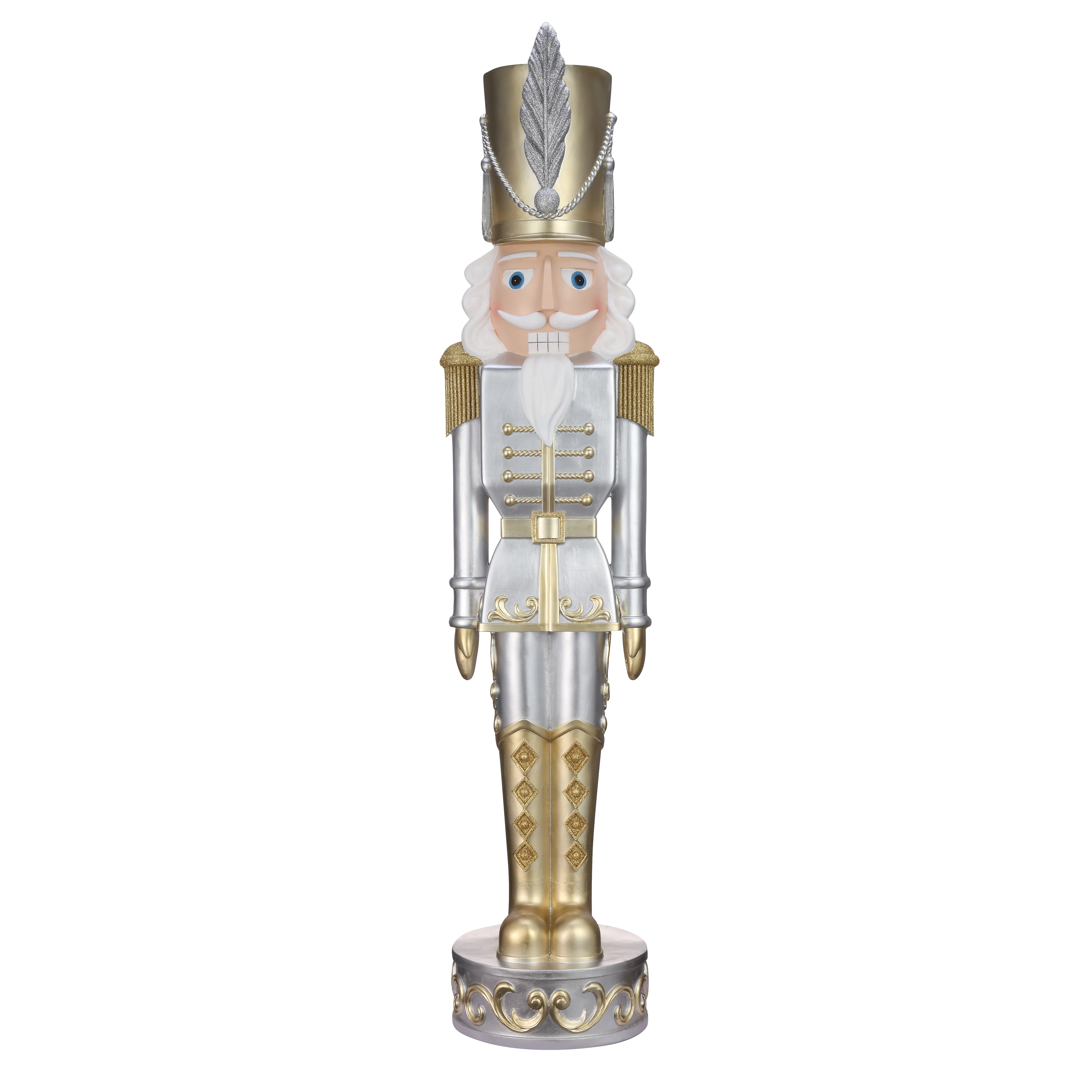 Gold and Silver Christmas Nutcracker (2 Sizes Available) - Image 8