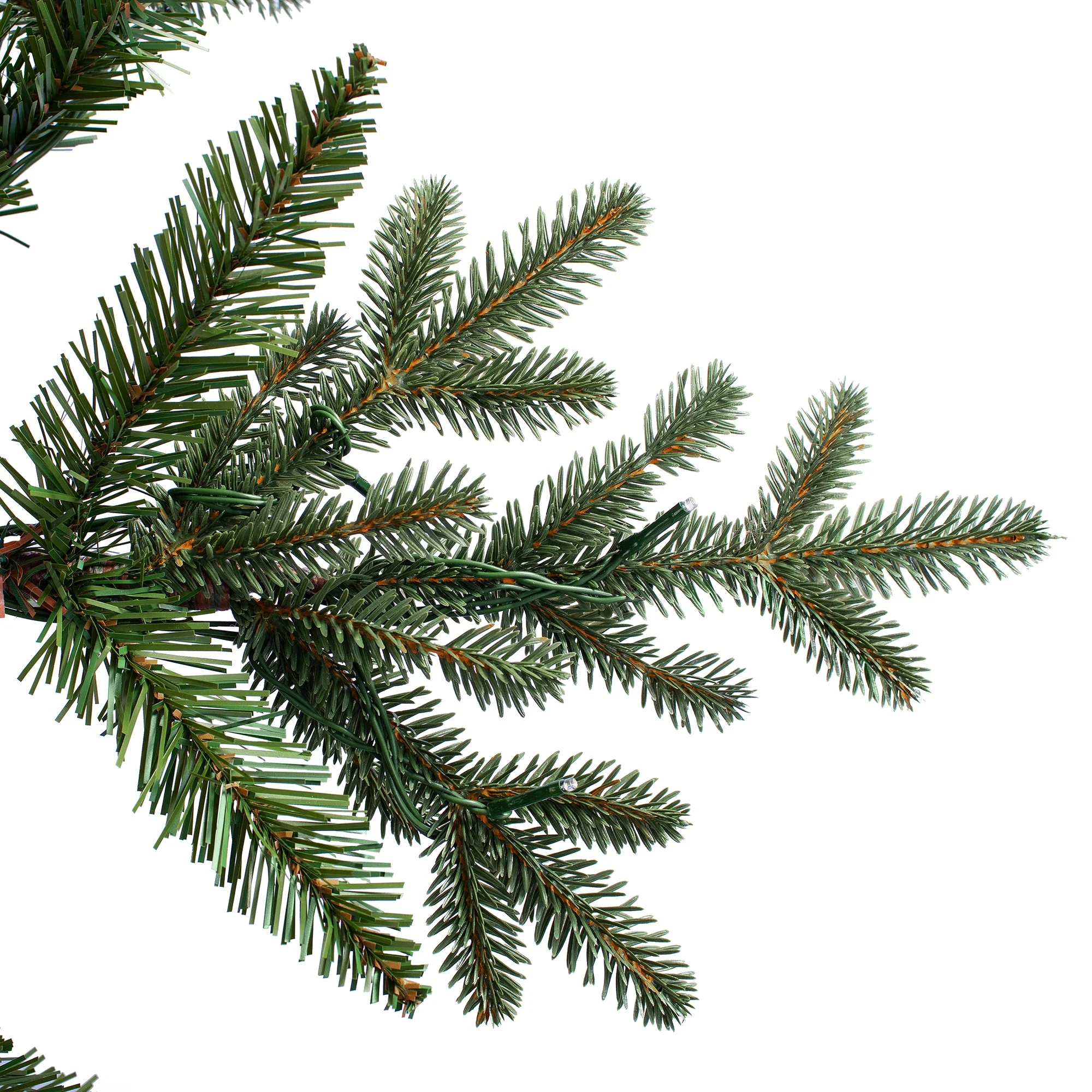 5 Foot Pre-lit Timberland Fir Potted Christmas Tree - Image 6