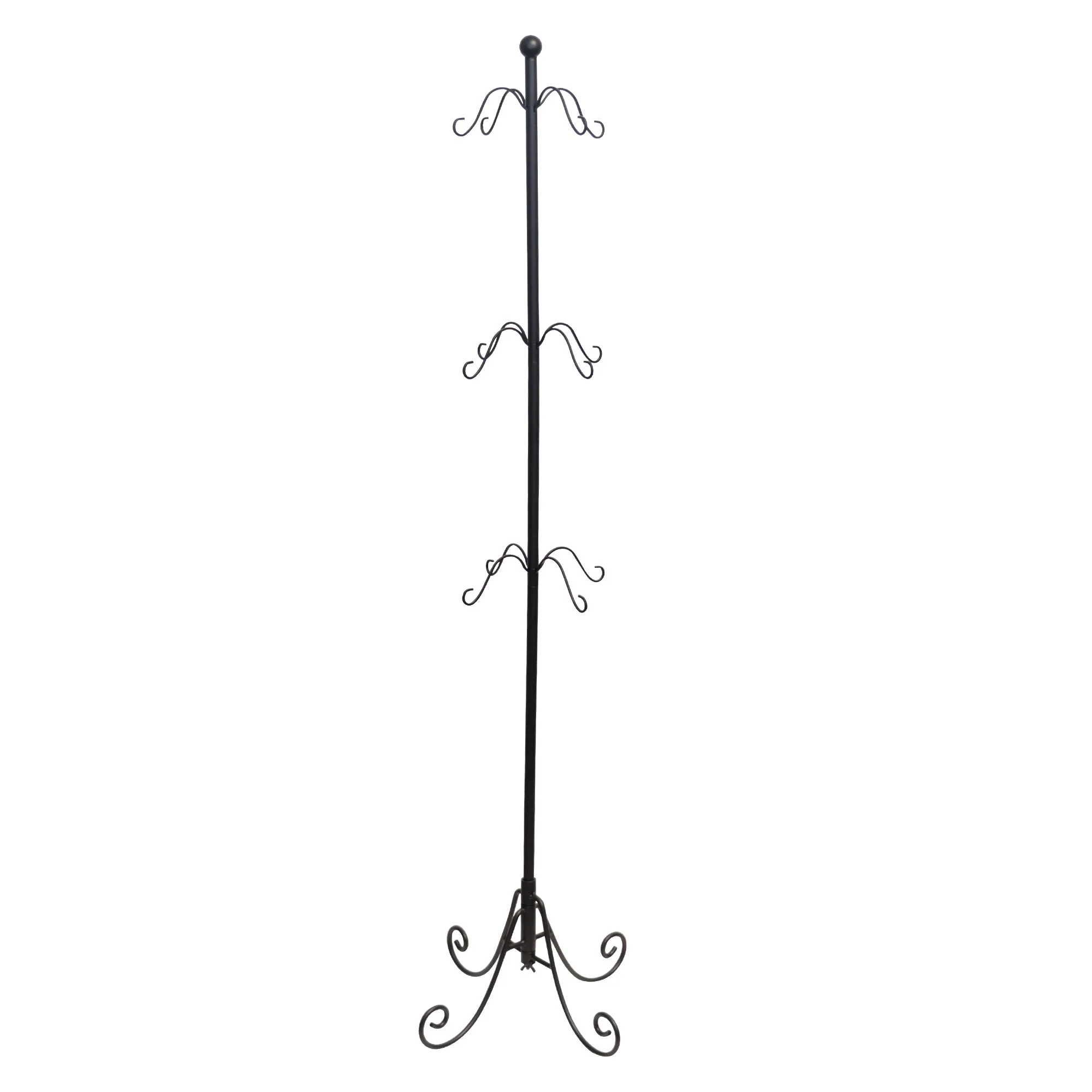 Adapt Adjustable Christmas Stocking Tree Stand - Black or Ivory White - Up to 8 Hooks - Image 15