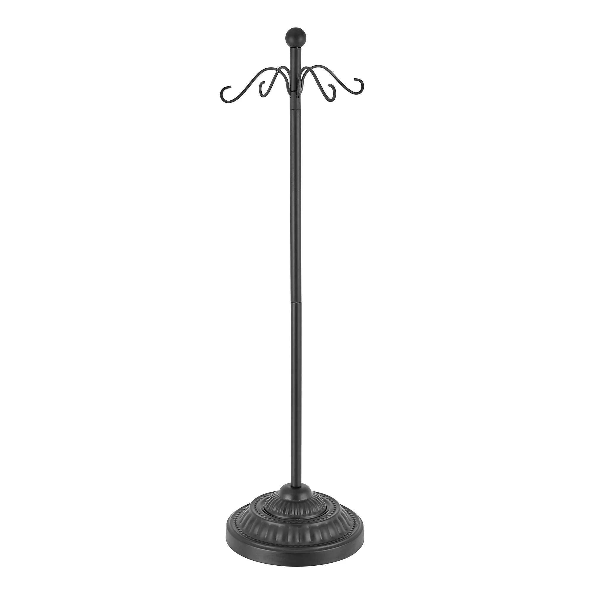 Adapt Adjustable Christmas Stocking Tree Stand - Black or Ivory White - Up to 8 Hooks - Image 6