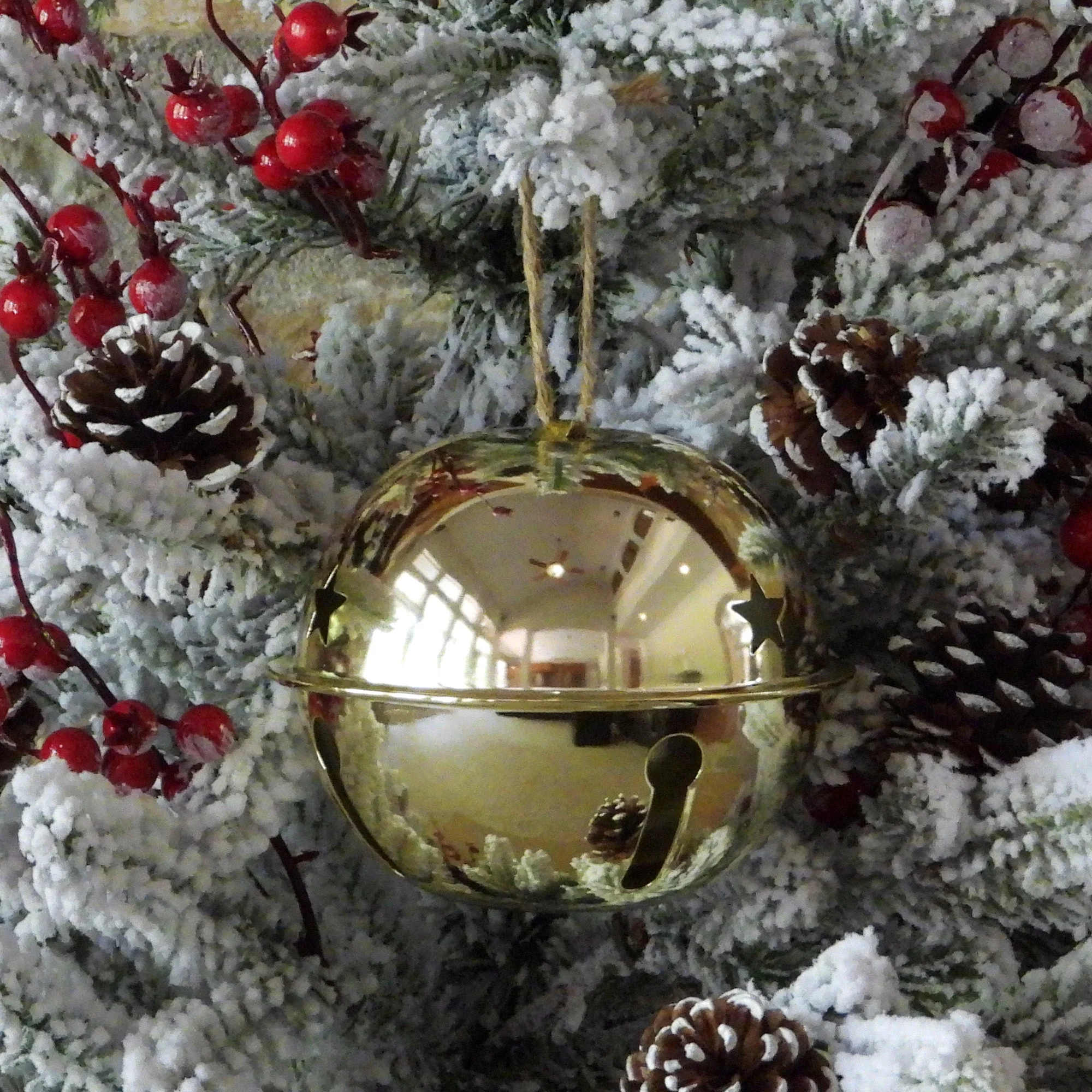Adapt Nesting Jingle Bells 120 mm (4.7 inch) - Gold, Silver, Red - Image 13