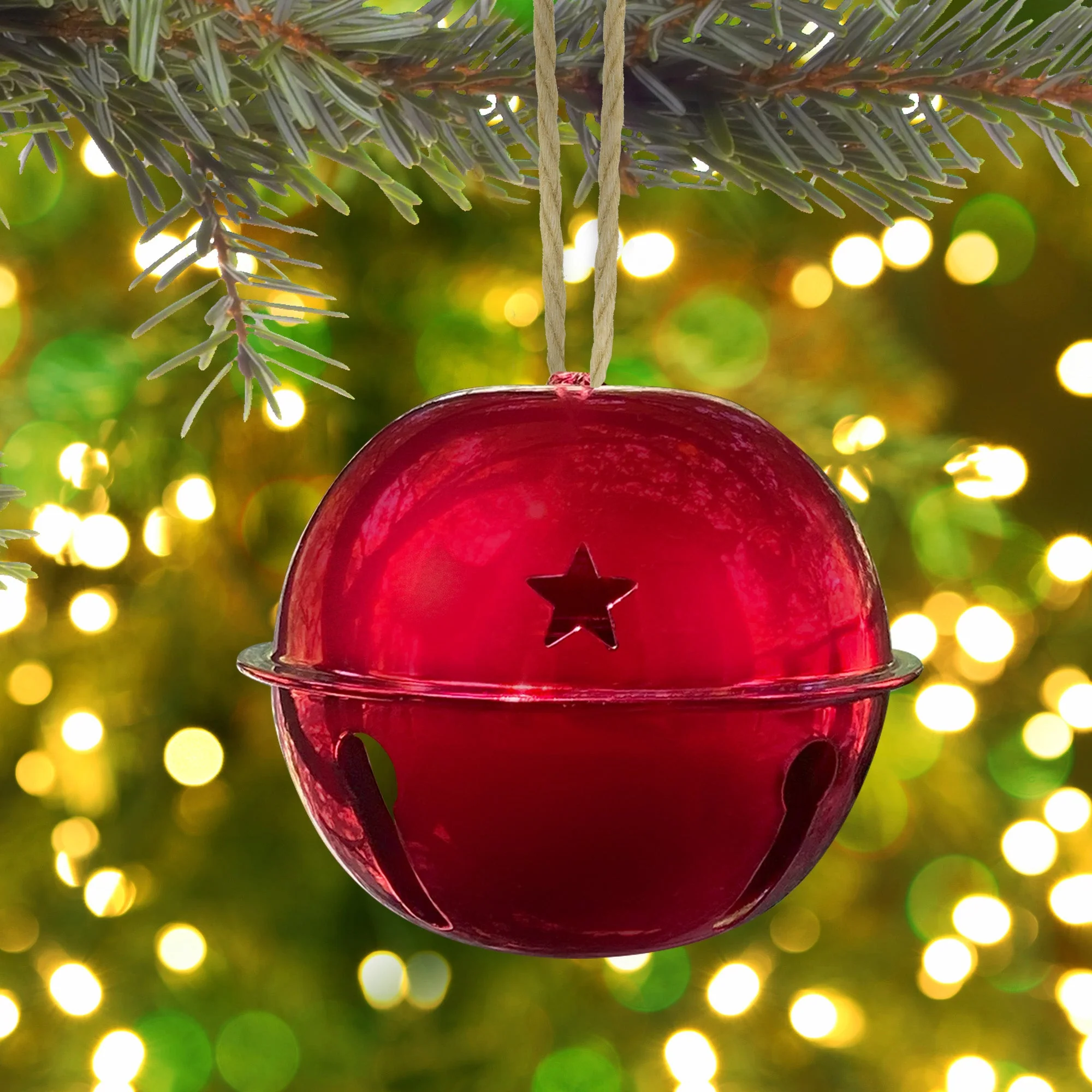 Adapt Nesting Jingle Bells 120 mm (4.7 inch) - Gold, Silver, Red - Image 6