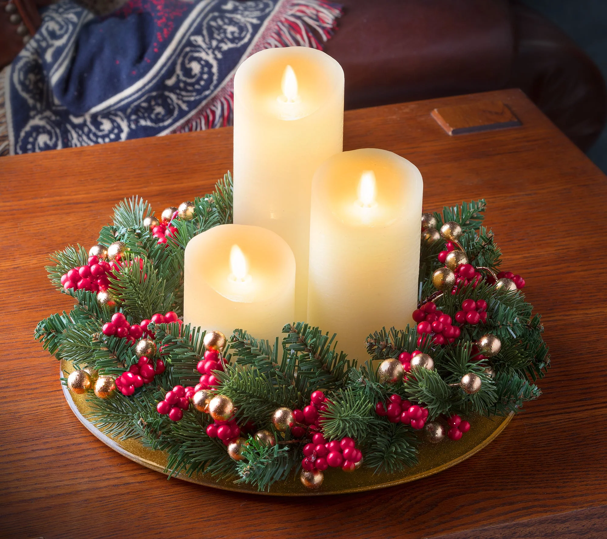 Adjustable Candle Ring / Mini Wreath, 2 Pack - 5 Styles to Choose From - Image 11