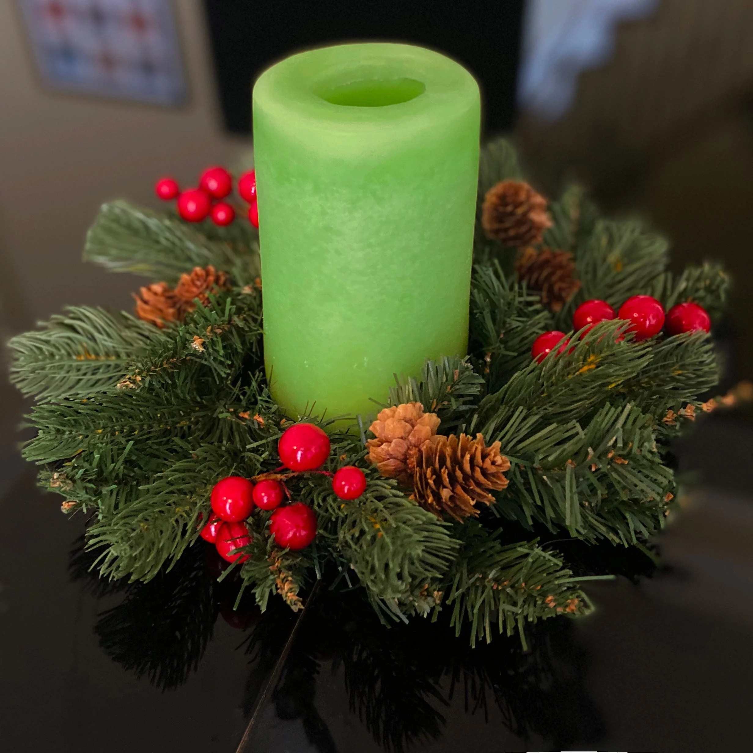 Adjustable Candle Ring / Mini Wreath, 2 Pack - 5 Styles to Choose From - Image 3
