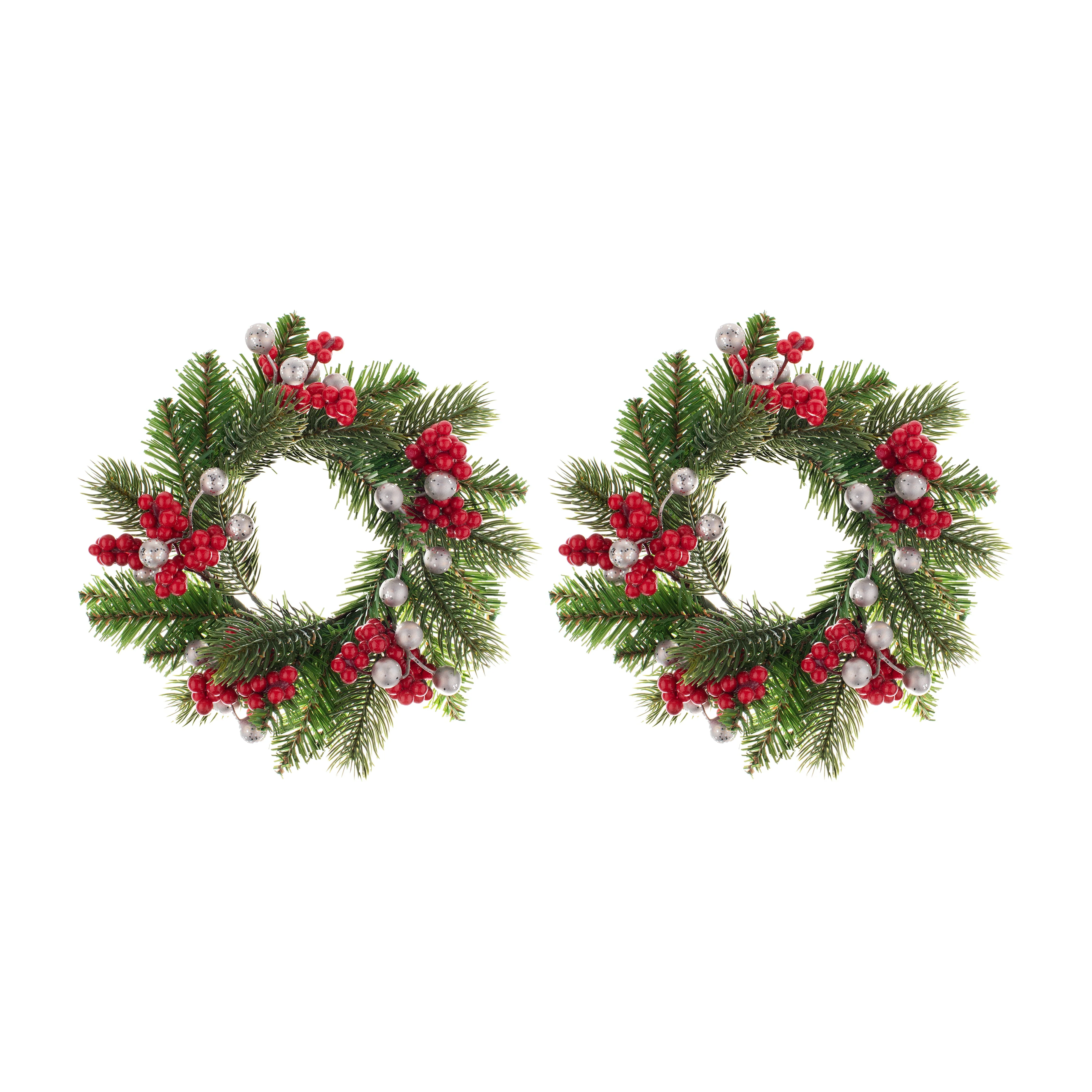 Adjustable Candle Ring / Mini Wreath, 2 Pack - 5 Styles to Choose From - Image 4