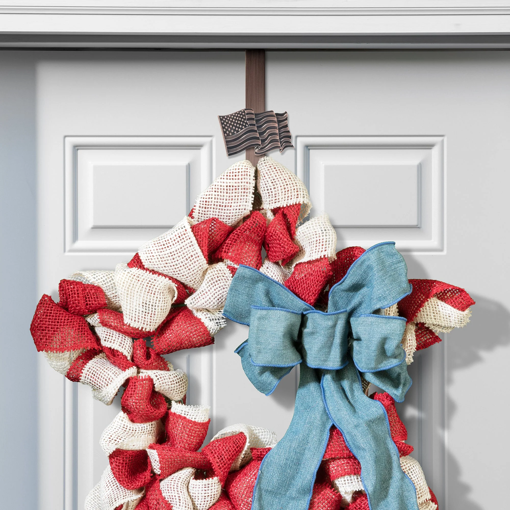 Adapt Adjustable Length Wreath Hanger with 4 Interchangeable Icons - Oil-Rubbed Bronze - Image 10