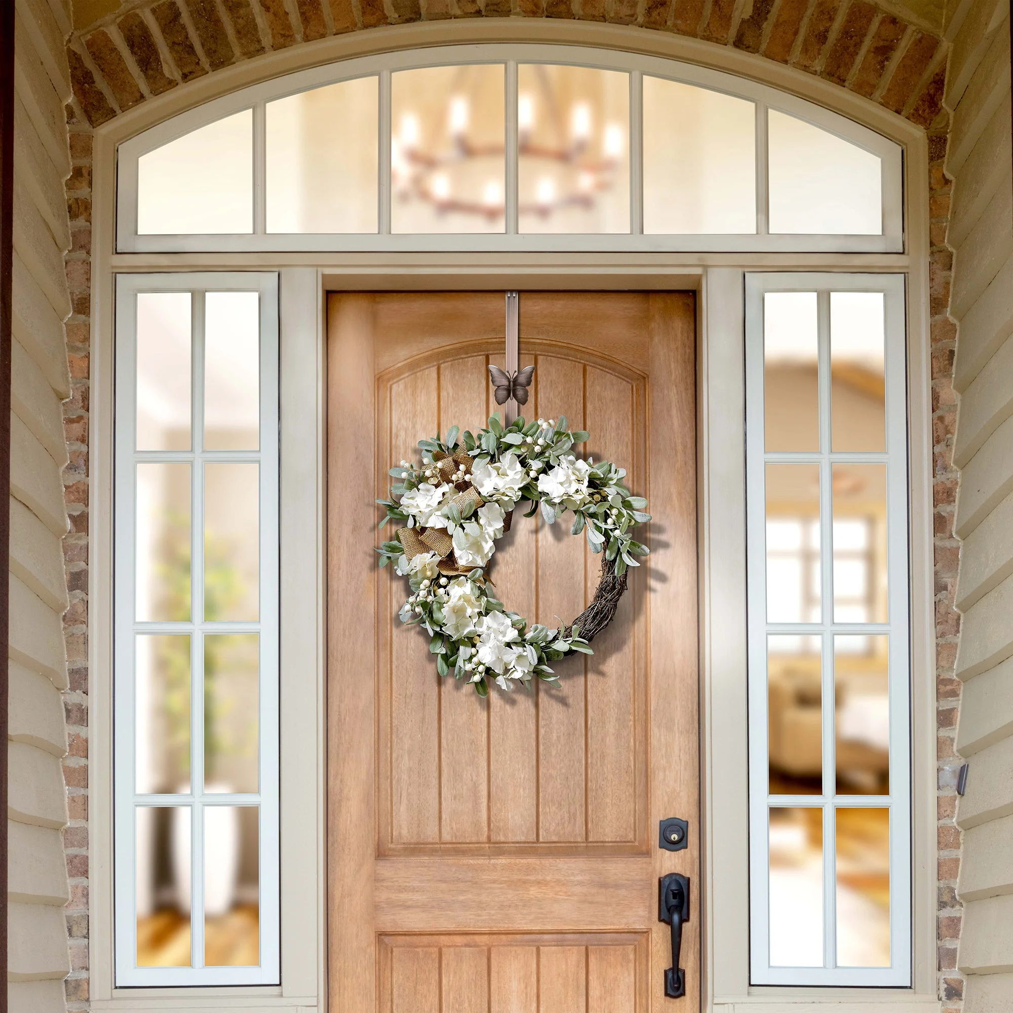 Adapt Adjustable Wreath Hanger with Butterfly Icon - Oil-Rubbed Bronze - Image 7