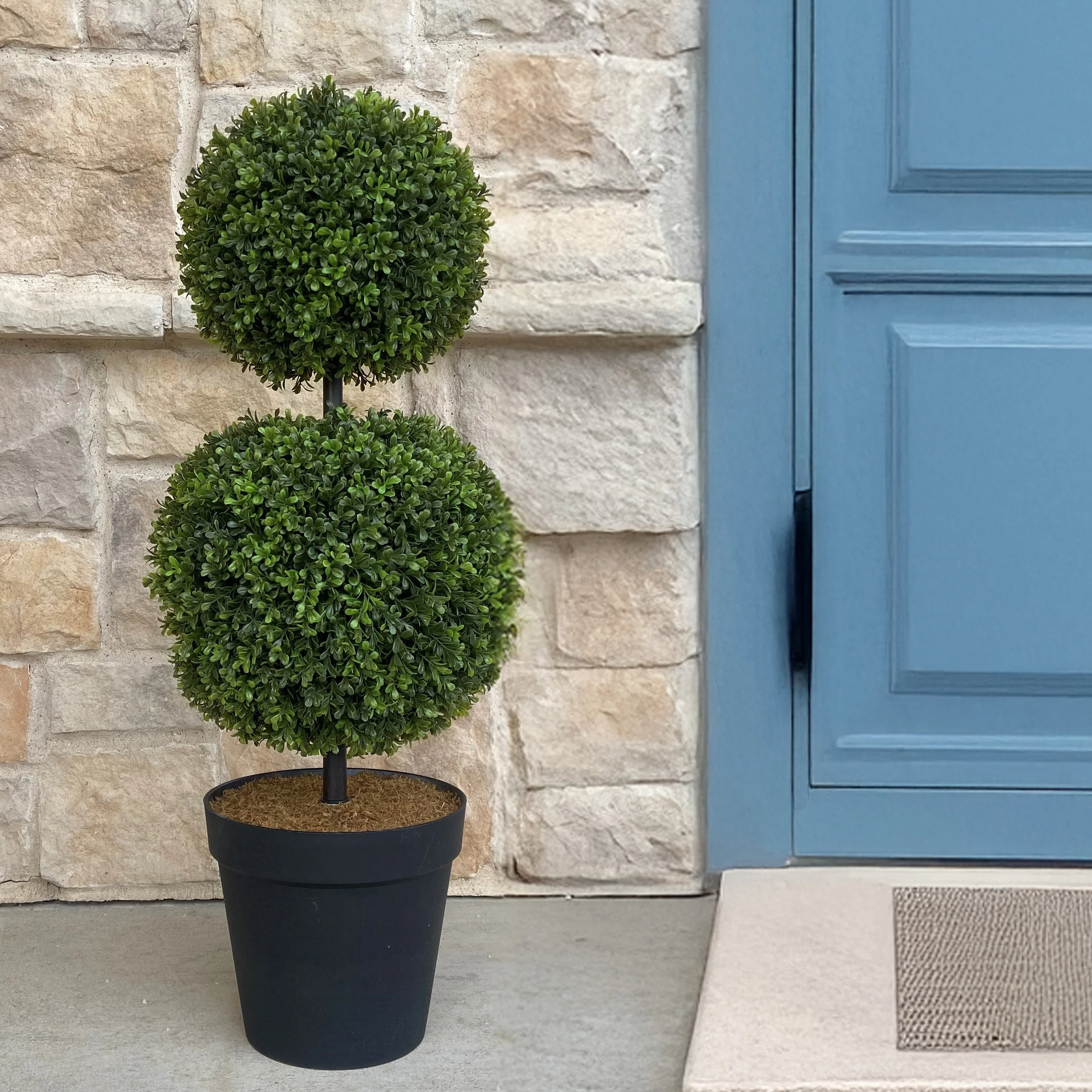 Artificial Adjustable Boxwood Topiary - Made from 100% Recycled Plastic - Image 7