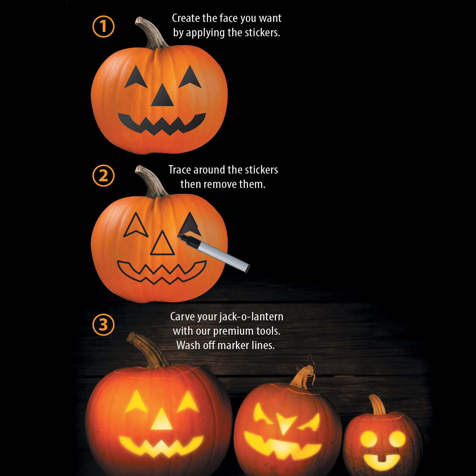 Halloween Pumpkin Carving Kit - Image 5