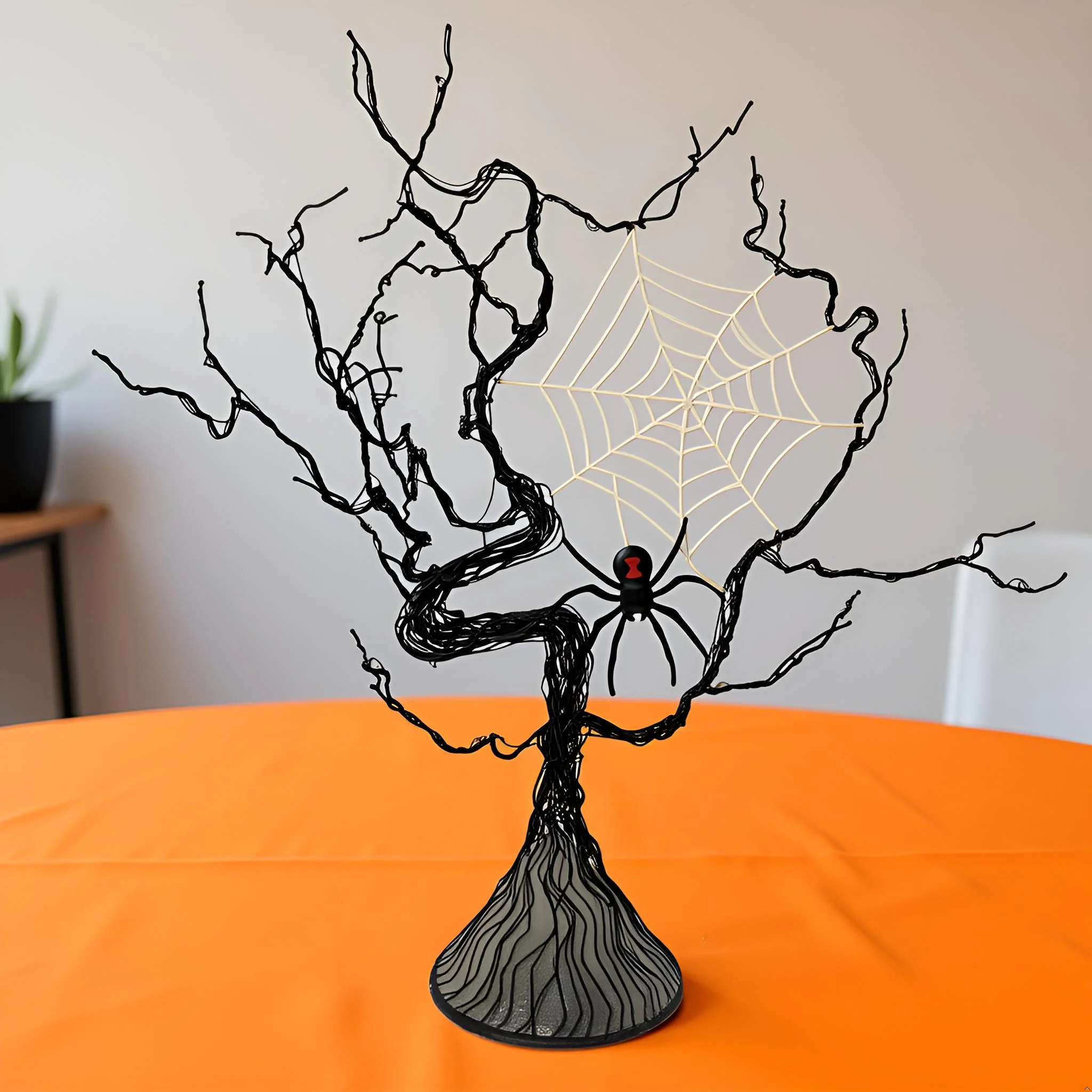 Halloween Tree with Spider - Image 5