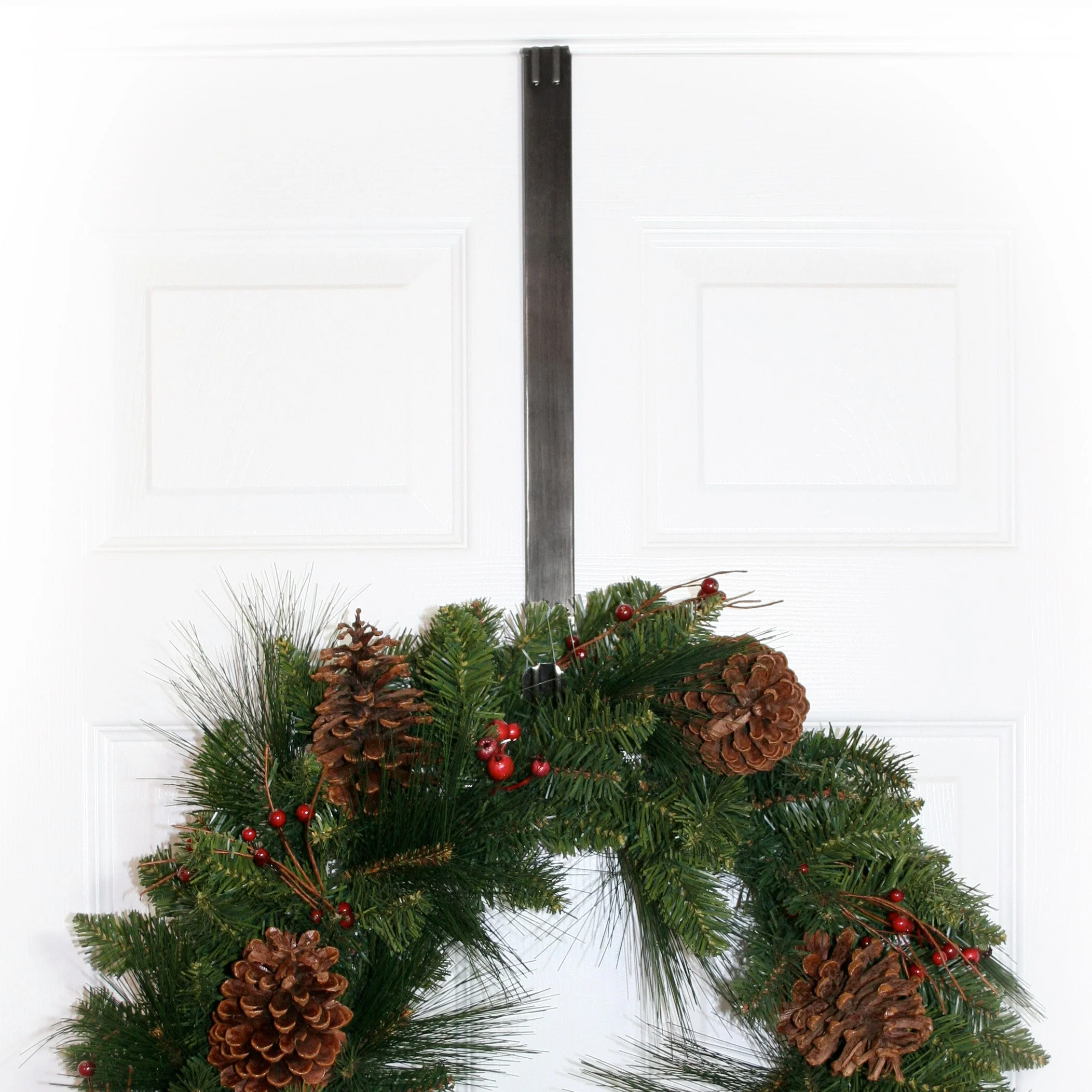 Adapt Adjustable Length Wreath Hanger - Brushed Nickel - Image 9