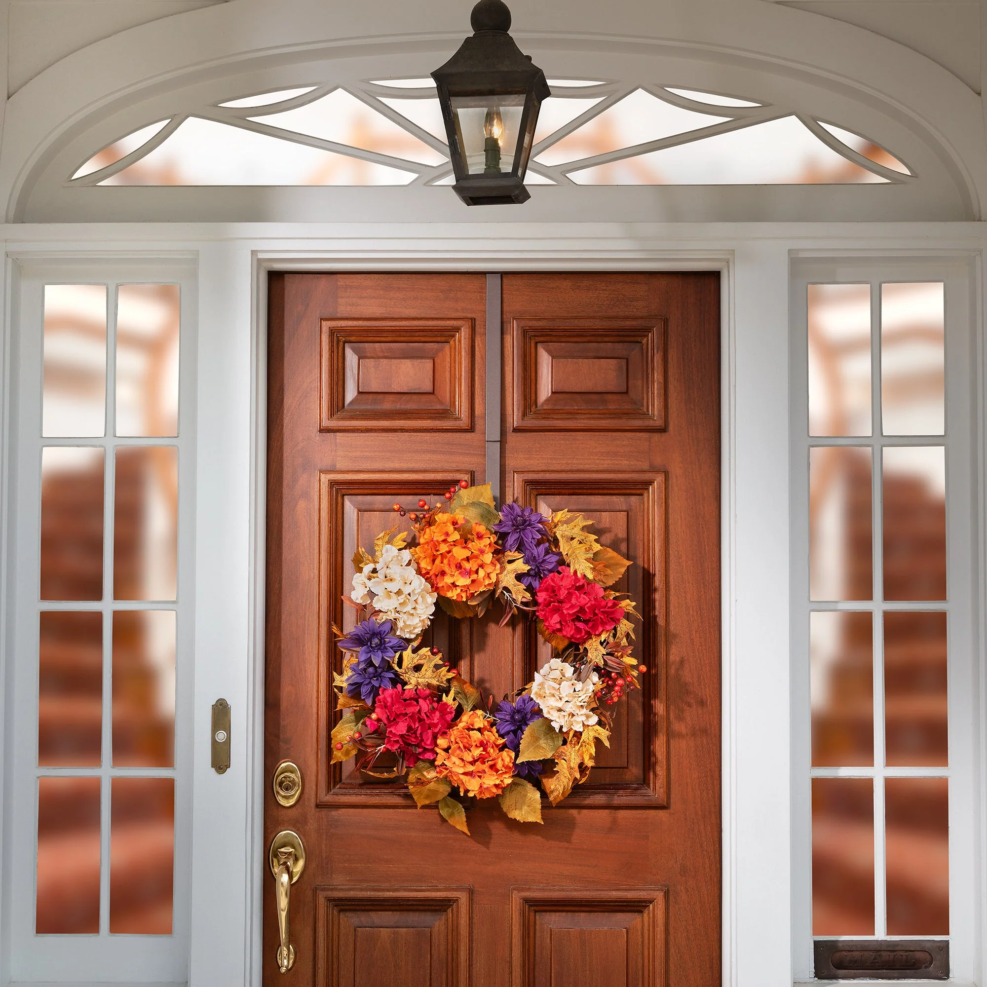 Adapt Adjustable Length Wreath Hanger - Matte Brown - Image 3