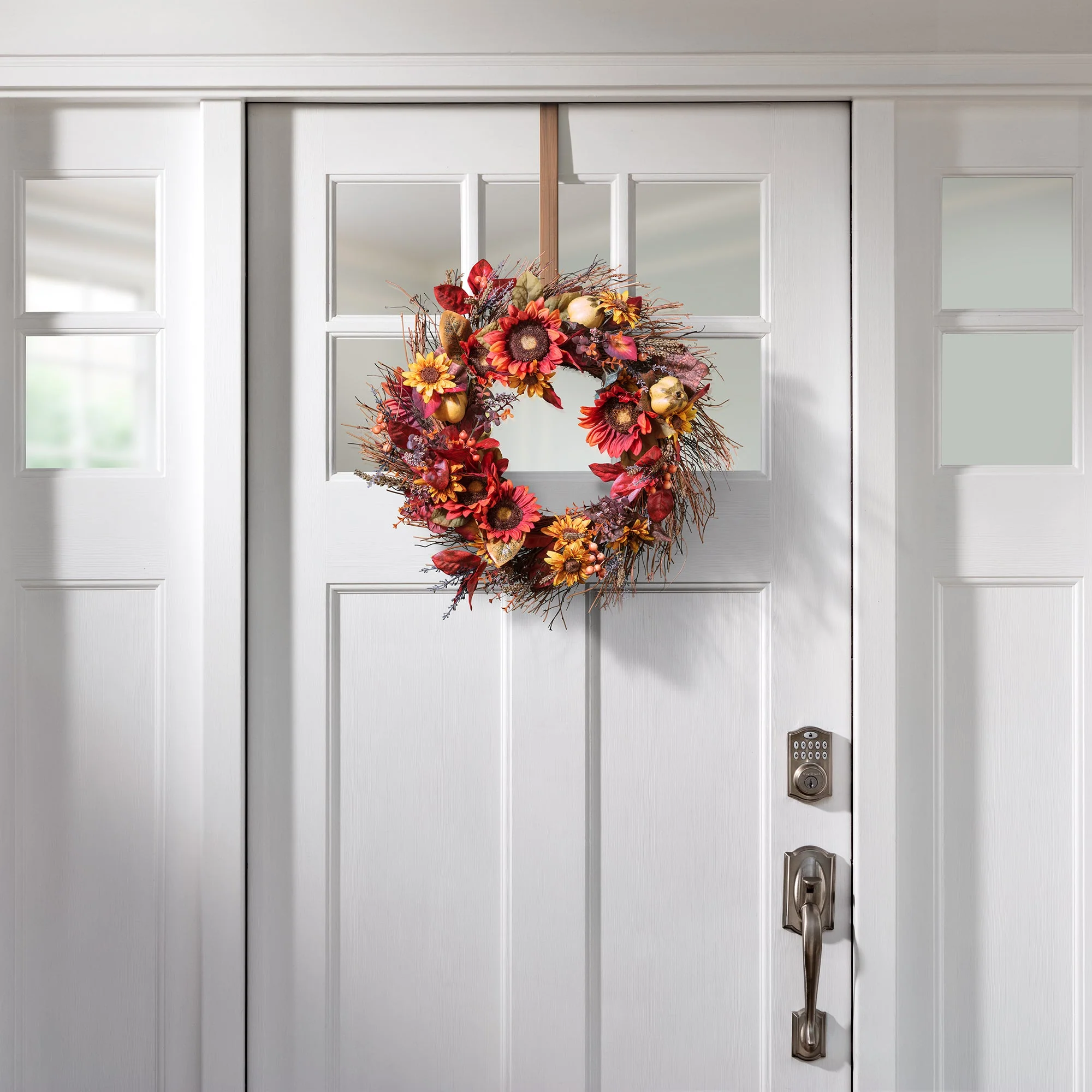 Adapt Adjustable Wreath Hanger, Top & Length Adjustable Version - Brushed Copper - Image 6