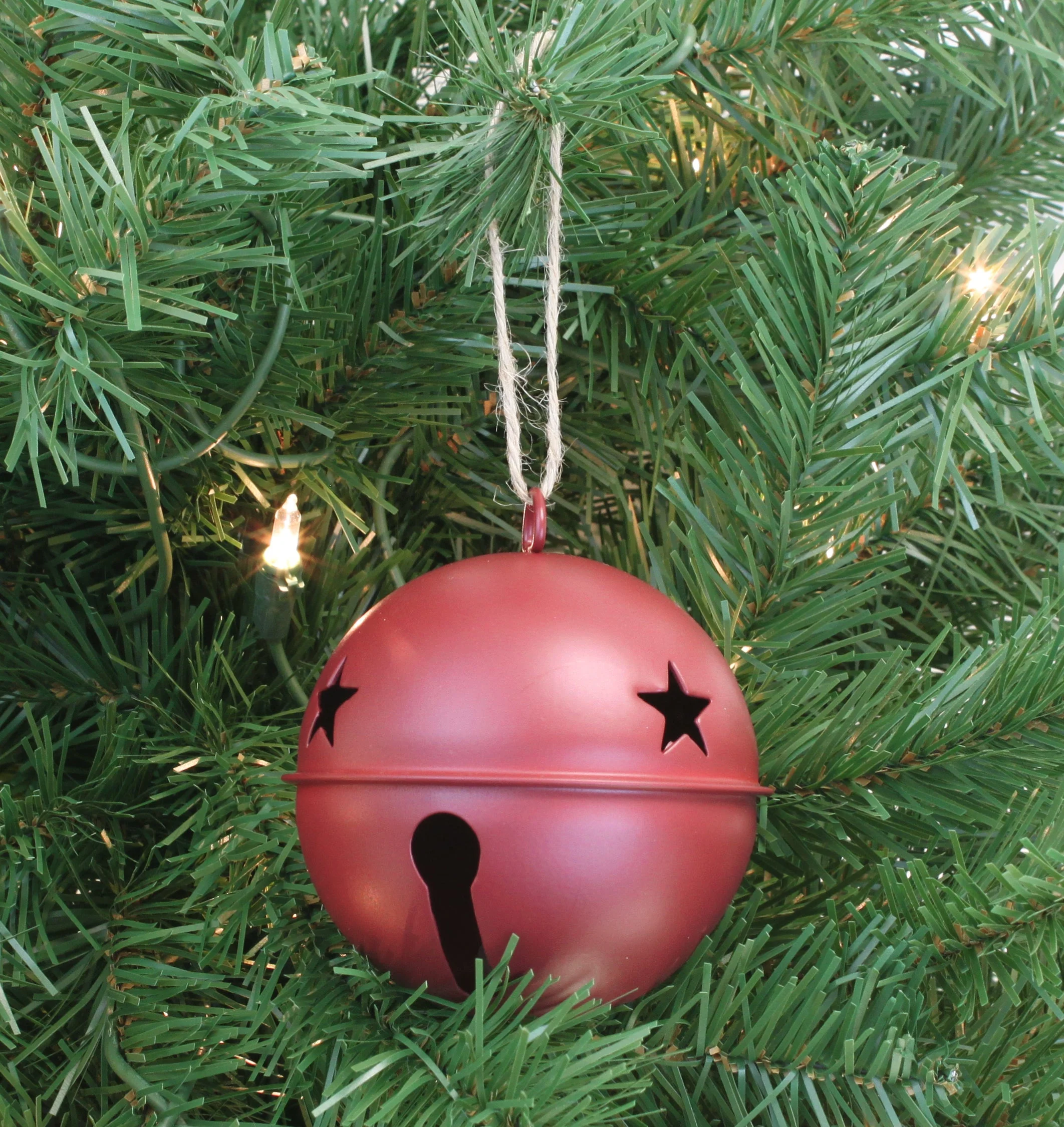 Jingle Bell Ornaments (large version) - 6 Pack - Assorted (Silver, Red & Green) - Image 8