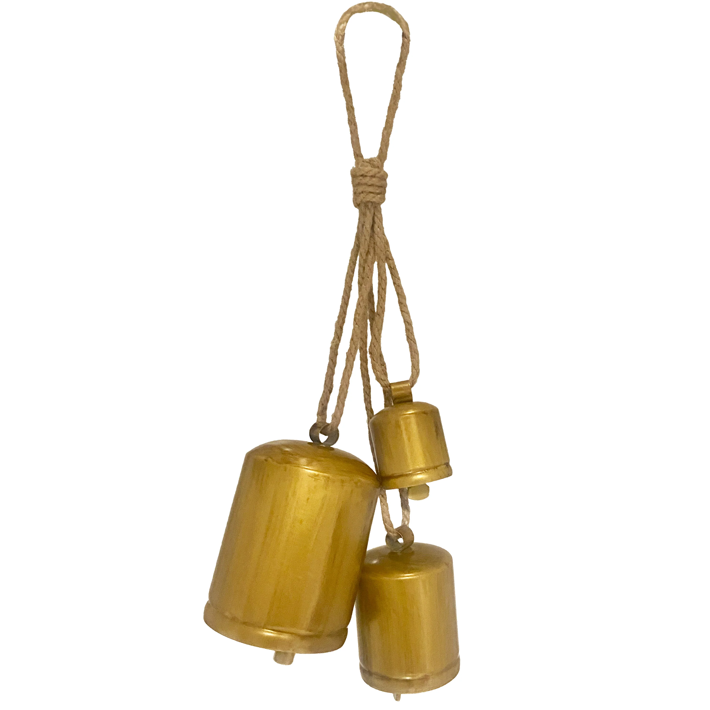 Group of 3 Hanging Jingle Bells Assorted Sizes and Colors - Image 8